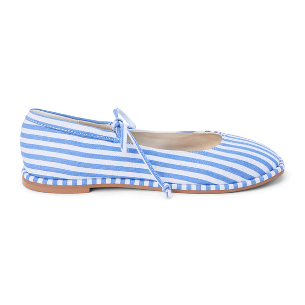 gerry-ballet-flat-blue-stripe