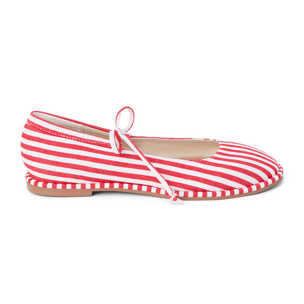 gerry-ballet-flat-red-stripe