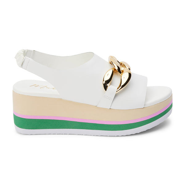 Natalia Platform Shoe - White Strap Sandals – Matisse Footwear