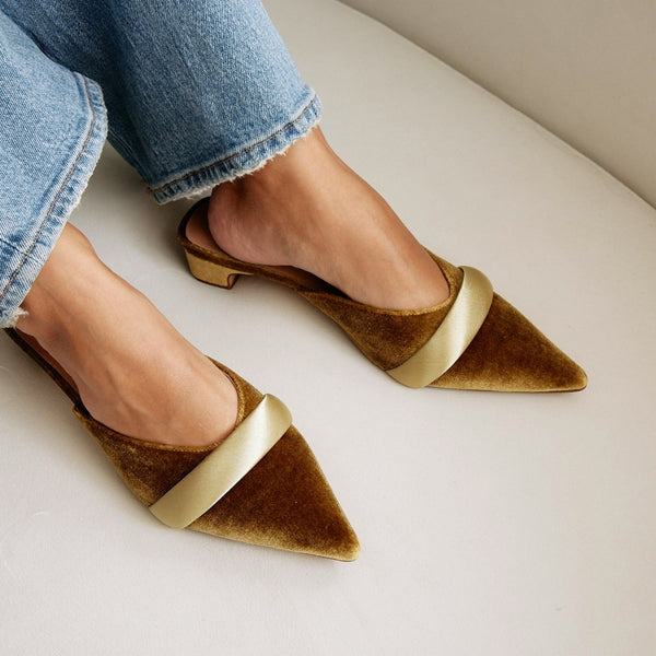 Kellan Heeled Mule