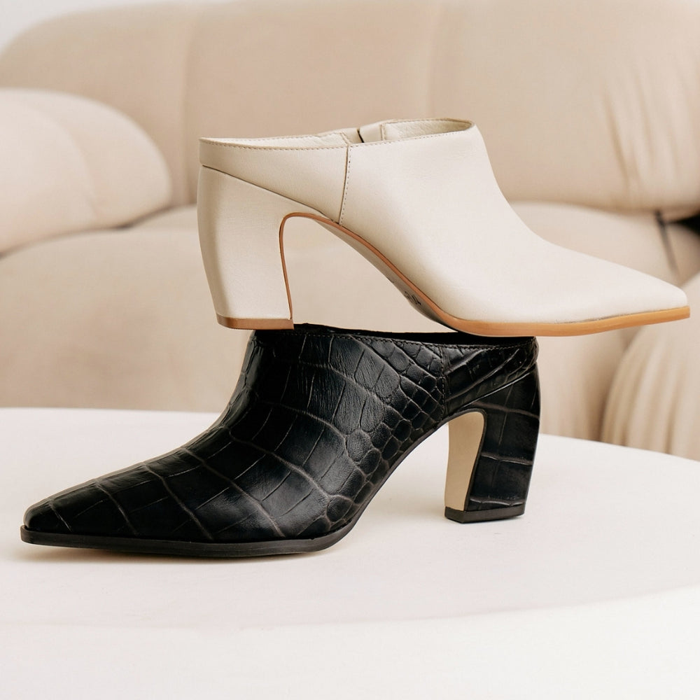 McCarthy Heeled Mules Closed Toe Shoes Matisse Footwear