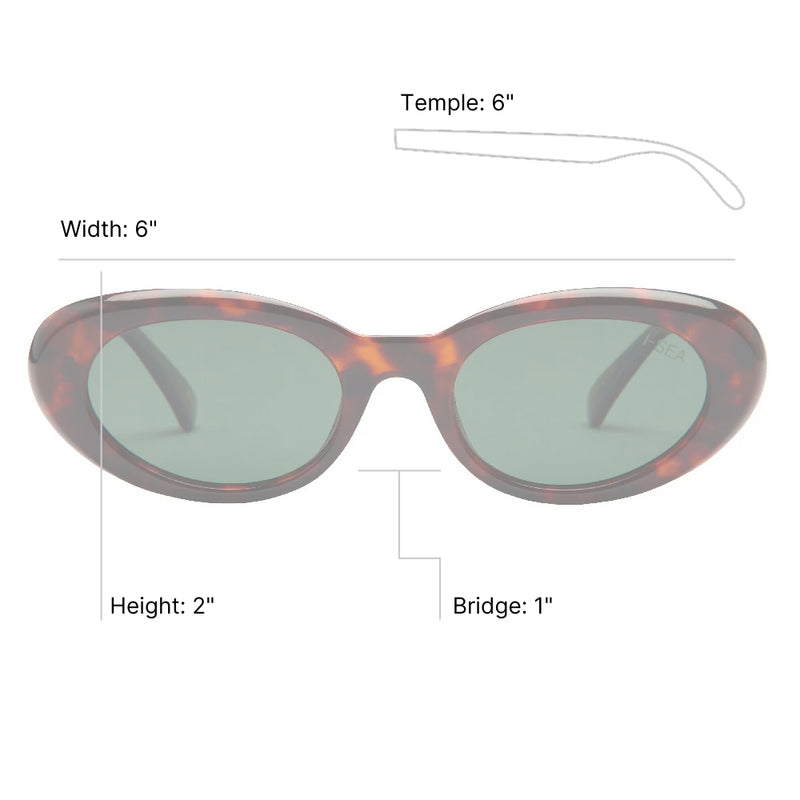 Jagger Oval Sunglasses