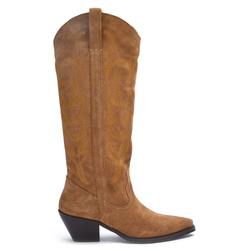 Women's Agency Tan Leather Western Boots – Matisse Footwear