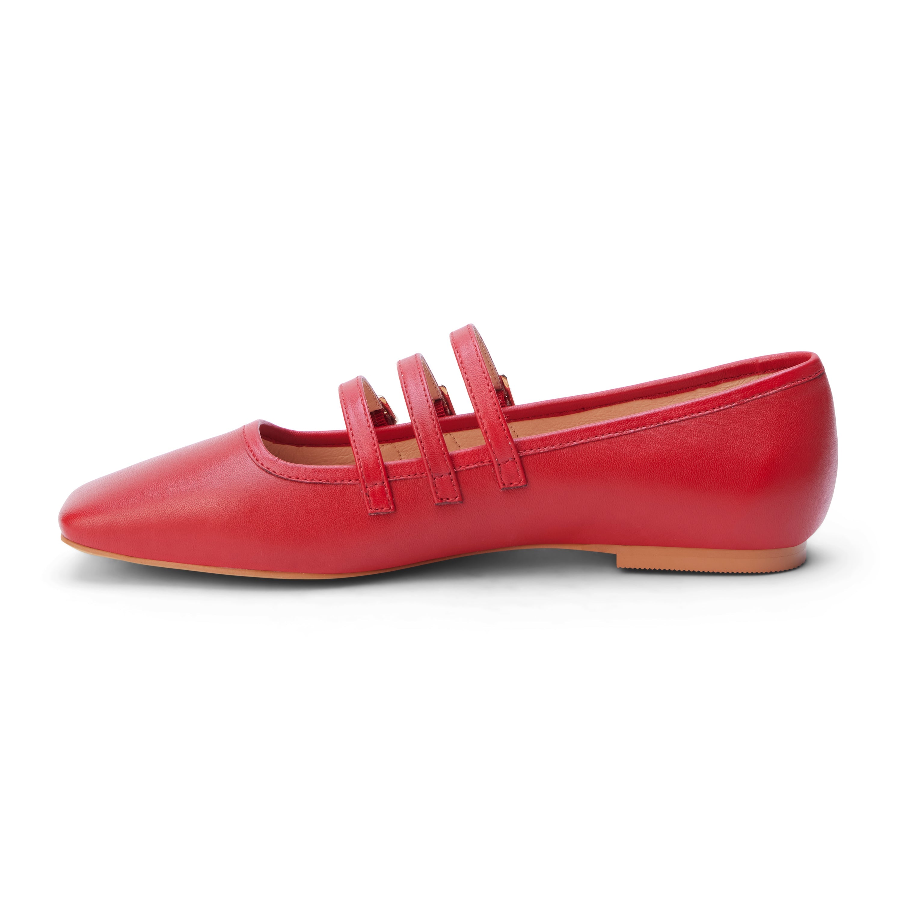 Red Nova Ballet Flat - Closed Toe Shoes – Matisse Footwear