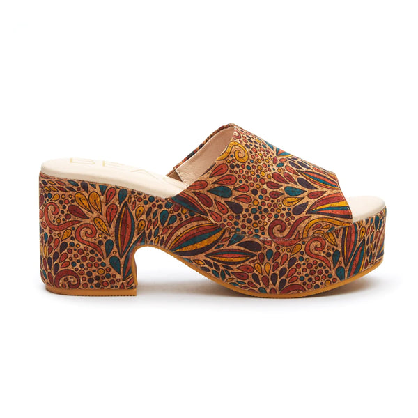 Terry platform heel - Matisse Collection